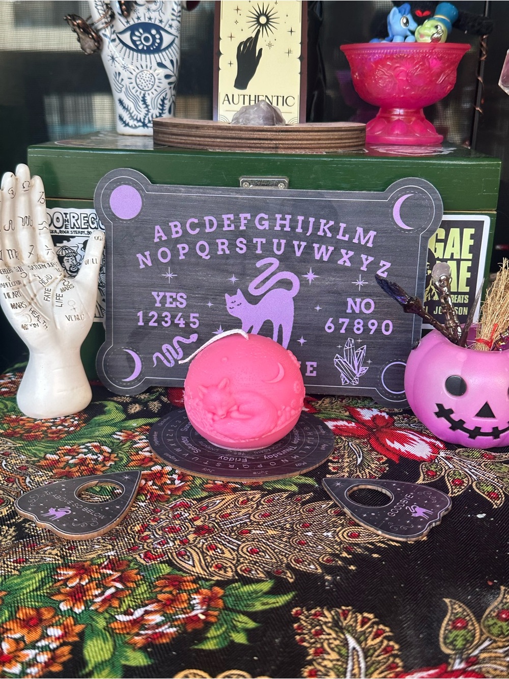 Moonlit Fox Sphere Candle